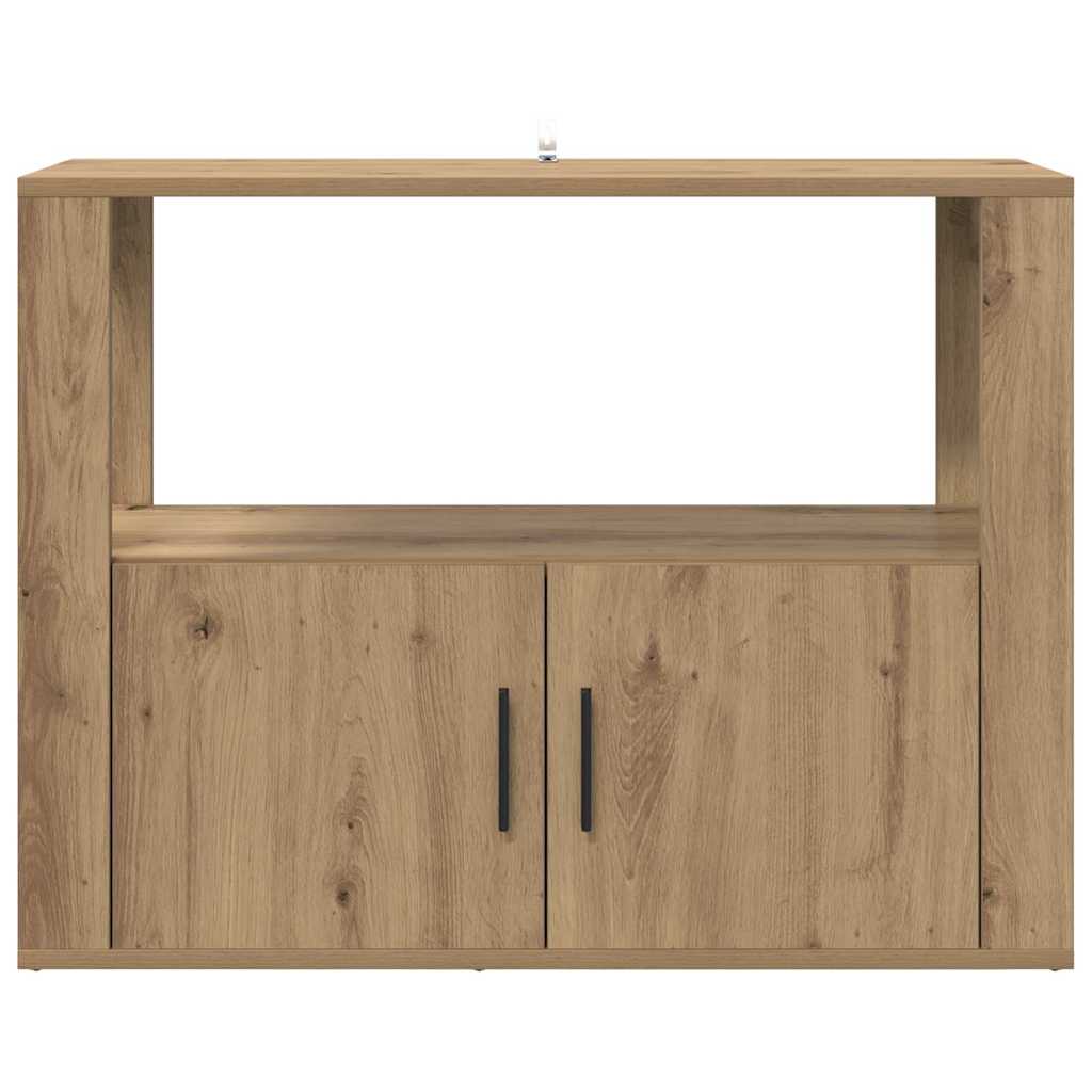 Credenza rovere artigianale 80 x 30 x 60 cm Legno multistrato