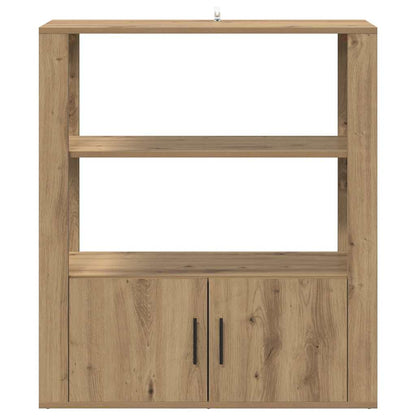 Credenza rovere artigianale 30 x 80 x 90 cm Legno multistrato