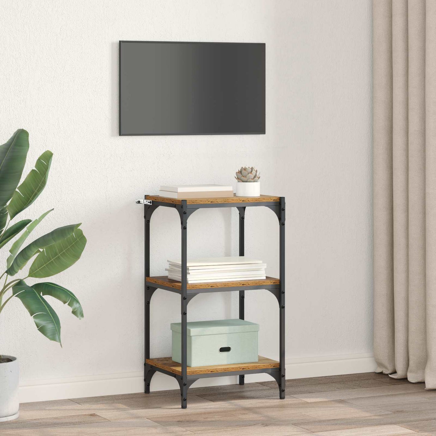 Armadio per Libri Legno vecchio 40 x 33 x 70,5 cm | homemem39