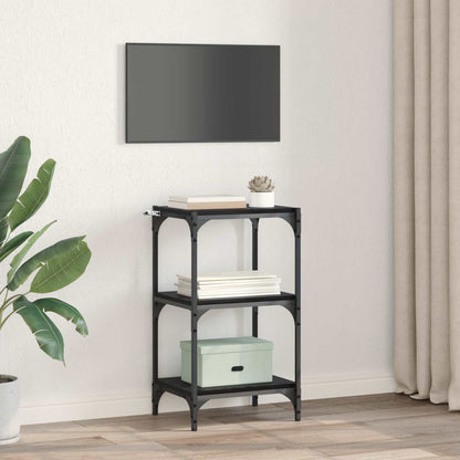 Armadio per Libri Rovere nero 40 x 33 x 70,5 cm | homemem39