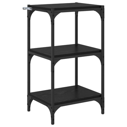 Armadio per Libri Rovere nero 40 x 33 x 70,5 cm | homemem39