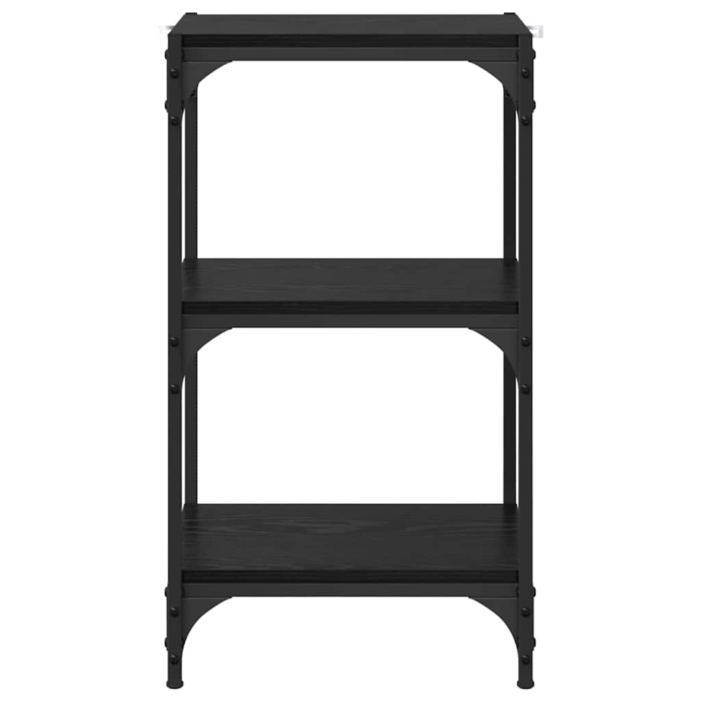 Armadio per Libri Rovere nero 40 x 33 x 70,5 cm