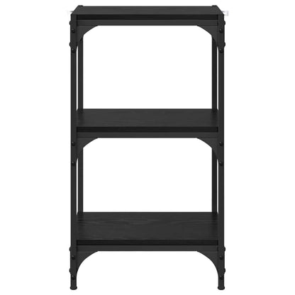 Armadio per Libri Rovere nero 40 x 33 x 70,5 cm