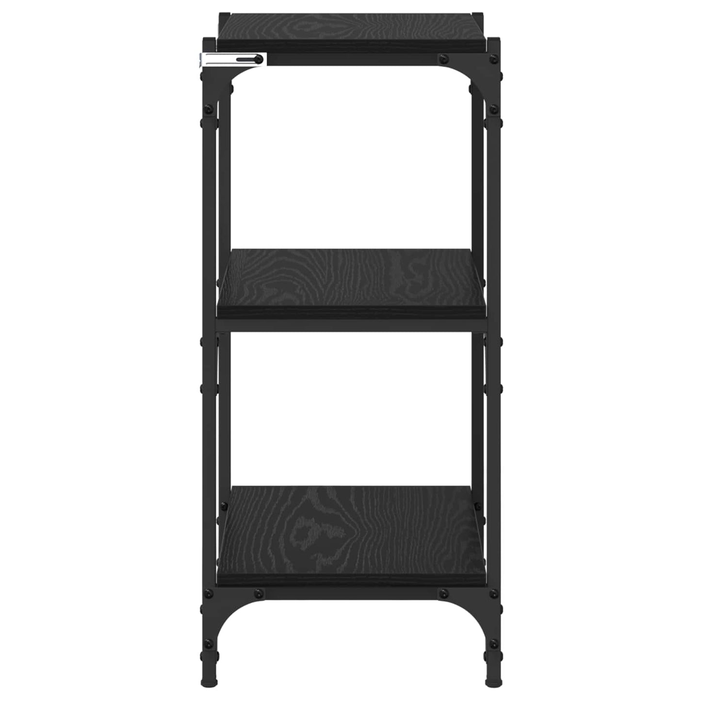 Armadio per Libri Rovere nero 40 x 33 x 70,5 cm | homemem39