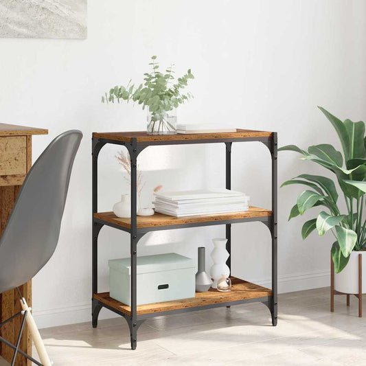 Armadio per Libri Legno vecchio 60 x 33 x 70,5 cm