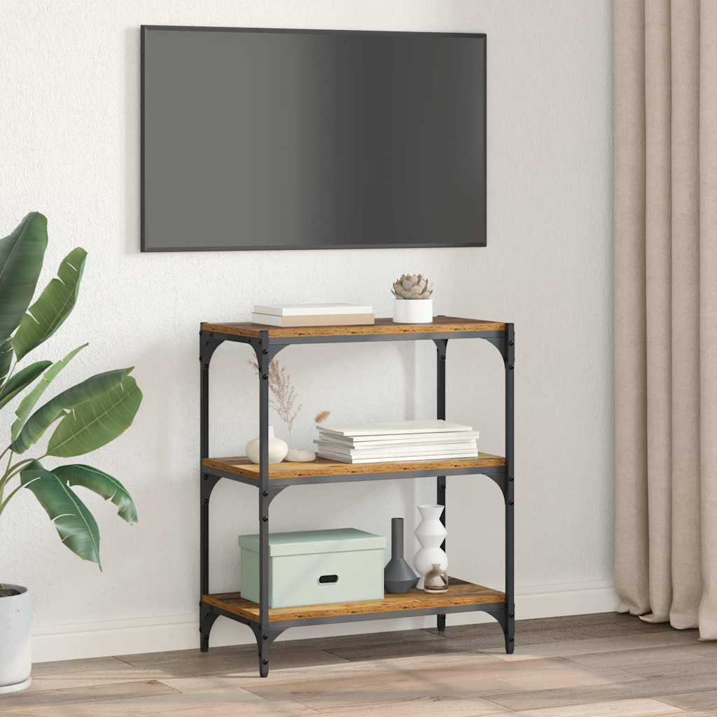 Armadio per Libri Legno vecchio 60 x 33 x 70,5 cm