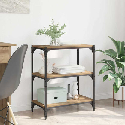 Armadio per Libri rovere artigianale 60 x 33 x 70,5 cm