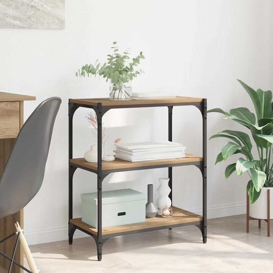 Armadio per Libri rovere artigianale 60 x 33 x 70,5 cm