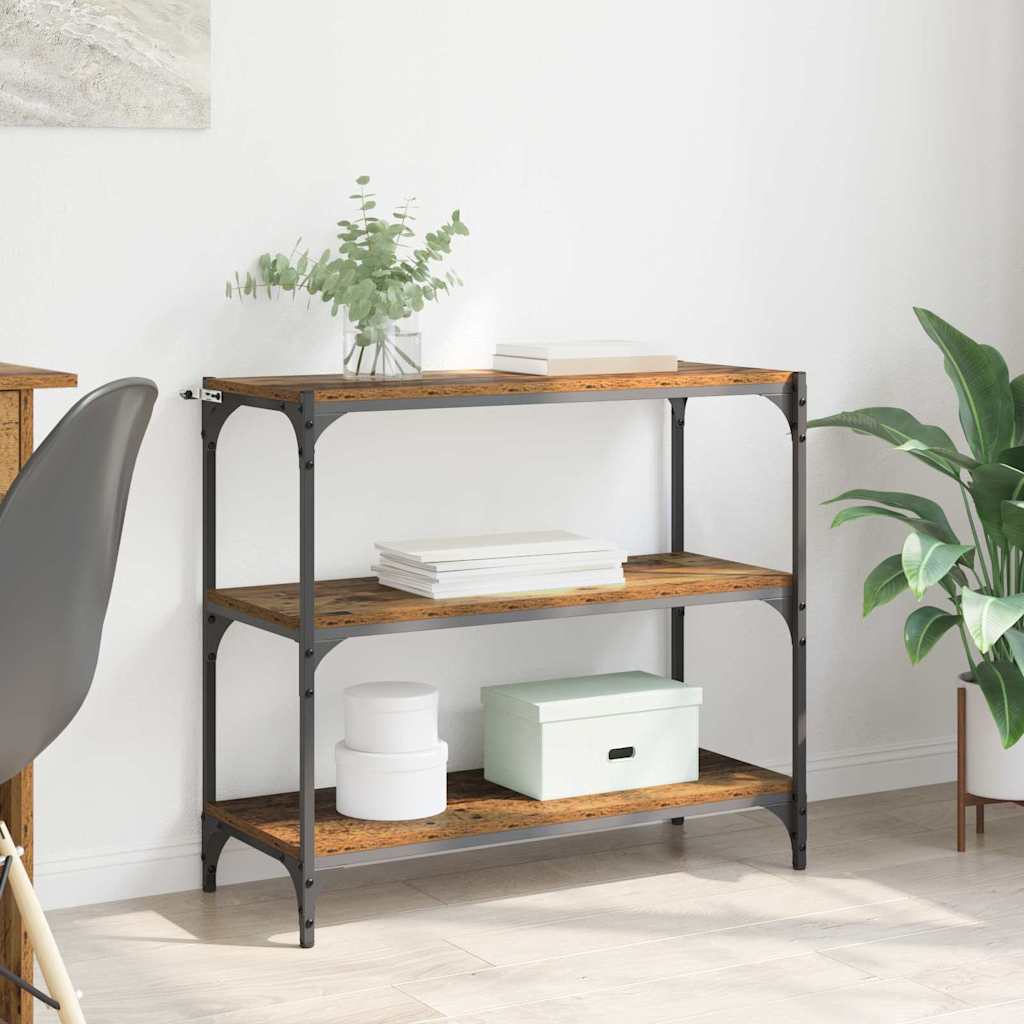 Armadio per Libri Legno vecchio 80 x 33 x 70,5 cm