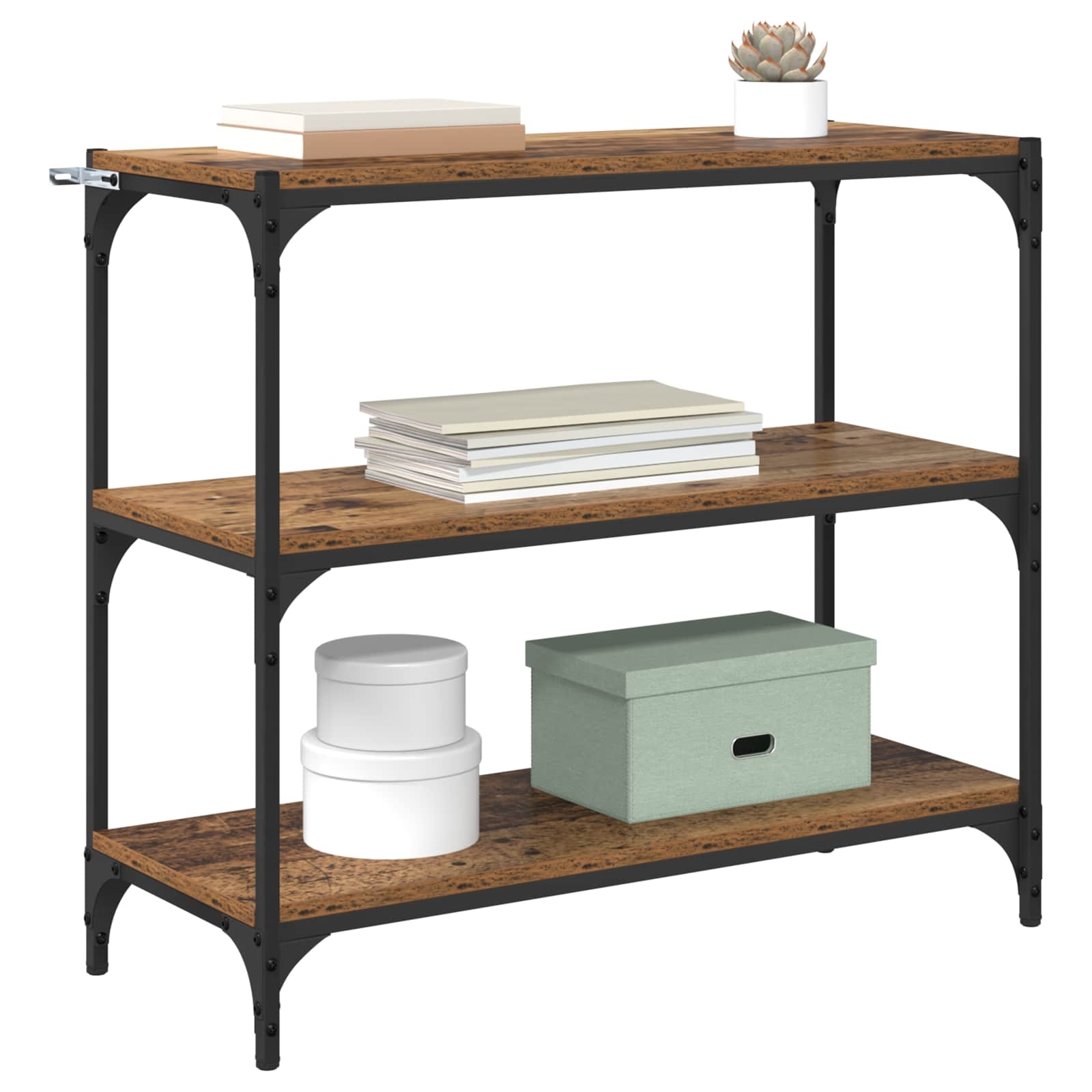 Armadio per Libri Legno vecchio 80 x 33 x 70,5 cm | homemem39