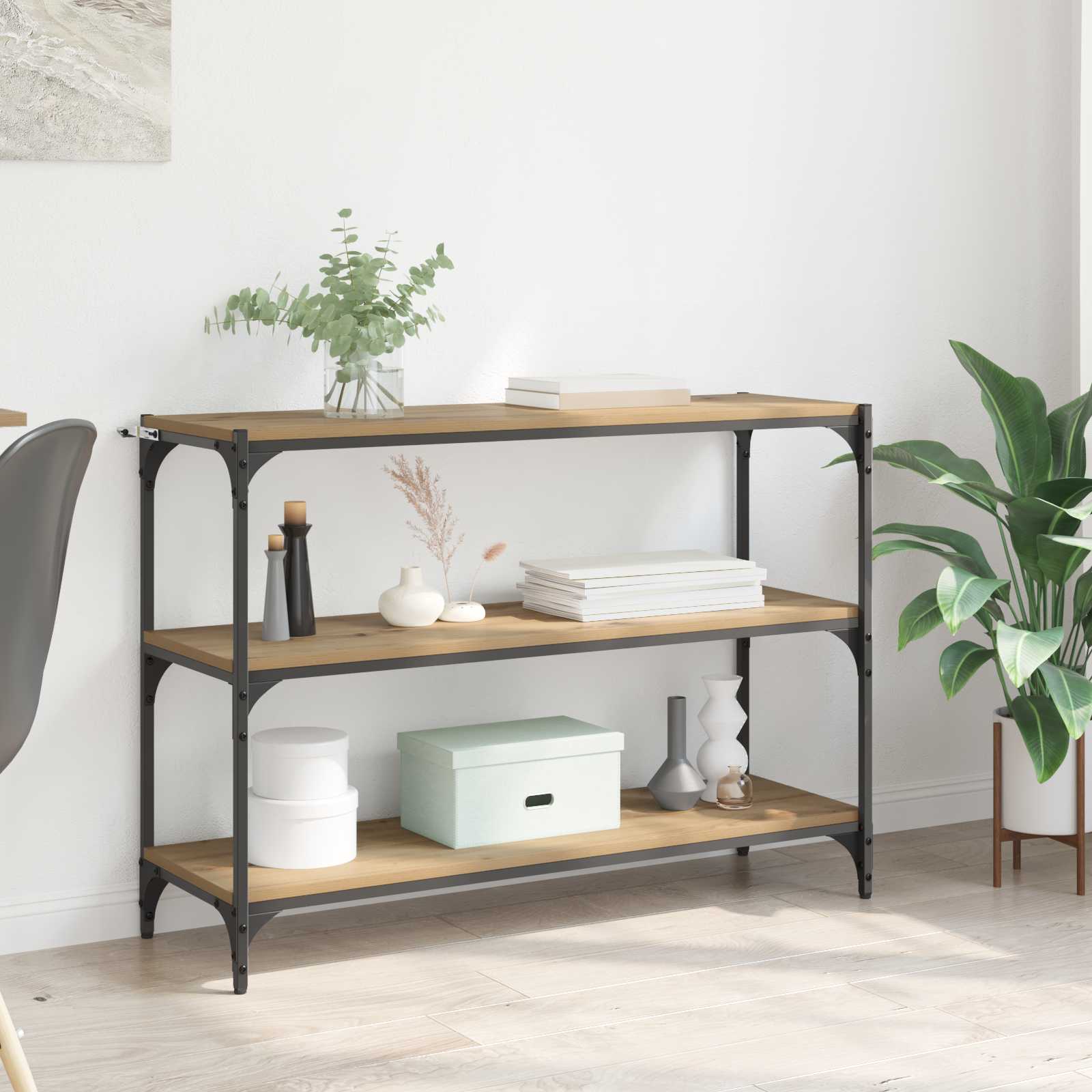 Armadio per Libri 3 livelli 100 x 33 x 70,5 cm | homemem39