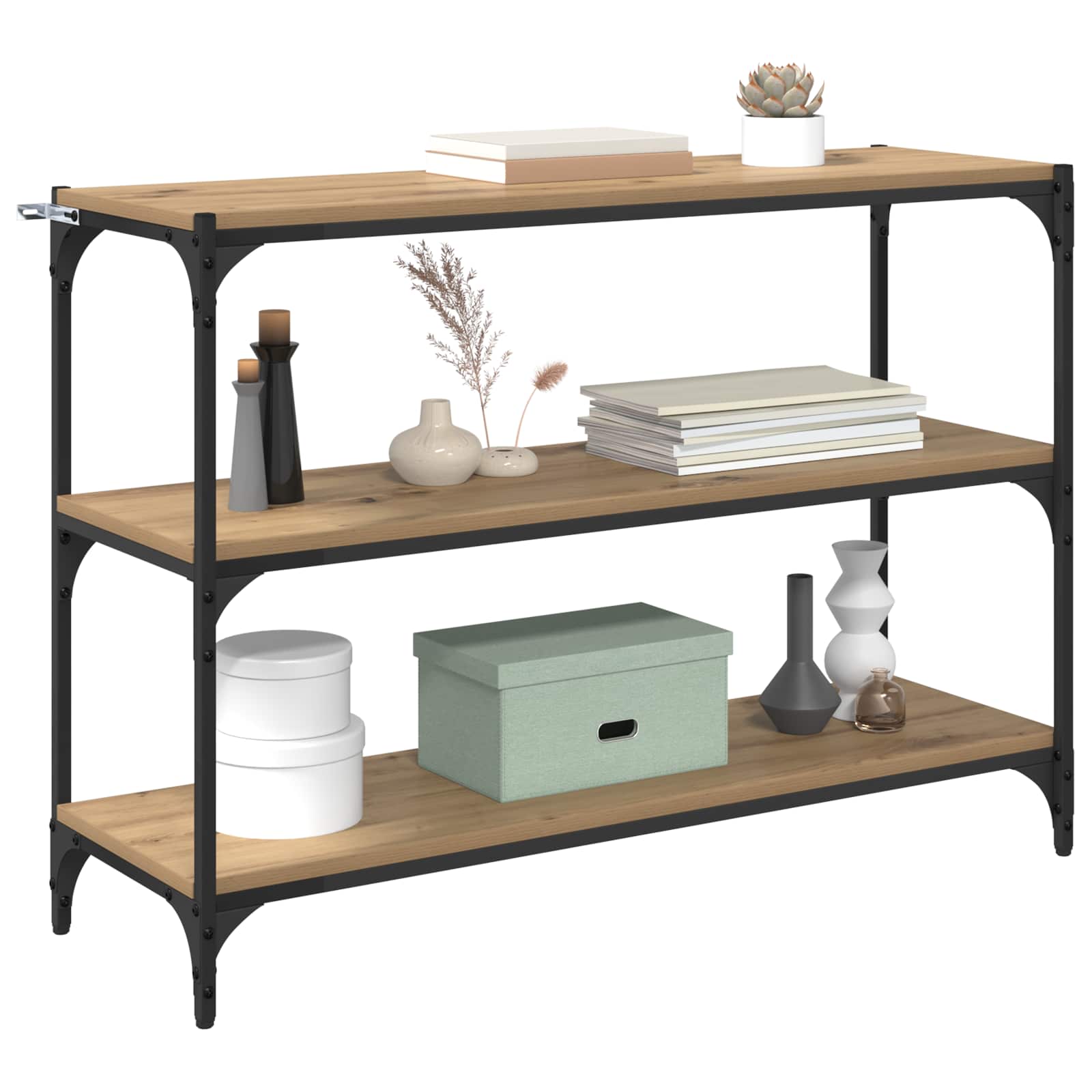 Armadio per Libri 3 livelli 100 x 33 x 70,5 cm | homemem39