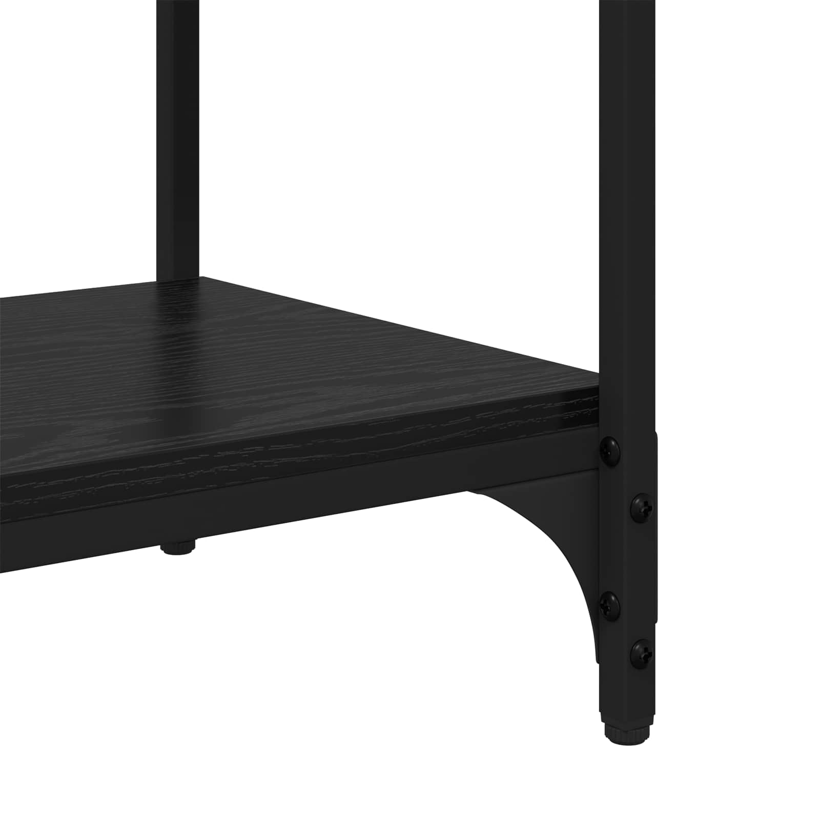 Armadio per Libri Rovere nero 100 x 33 x 70,5 cm | homemem39