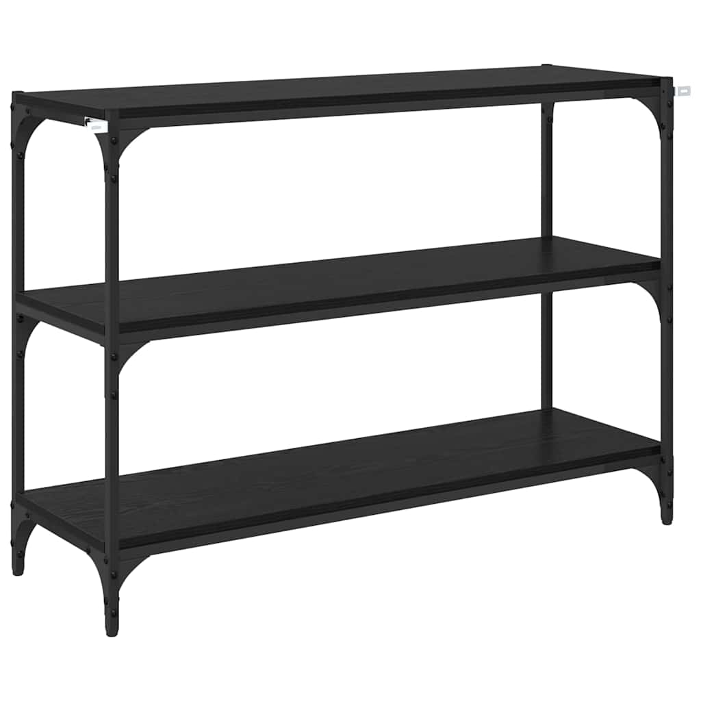 Armadio per Libri Rovere nero 100 x 33 x 70,5 cm