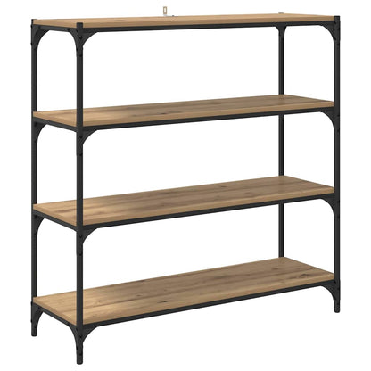 Armadio per Libri Rovere artigianale 100 x 33 x 100 cm