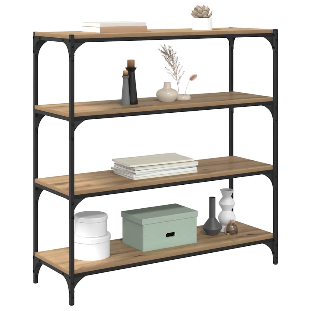 Armadio per Libri Rovere artigianale 100 x 33 x 100 cm