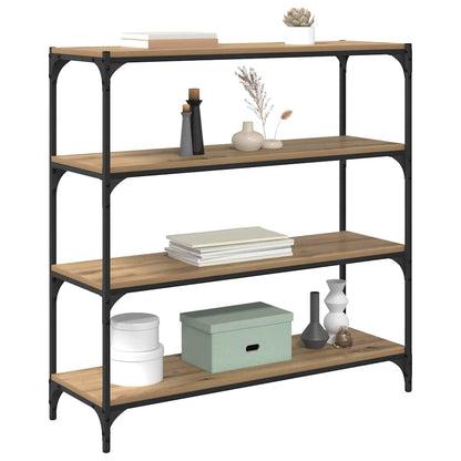 Armadio per Libri Rovere artigianale 100 x 33 x 100 cm