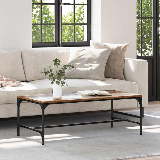 Tavolino da salotto Legno vecchio 100 x 50 x 35 cm | homemem39
