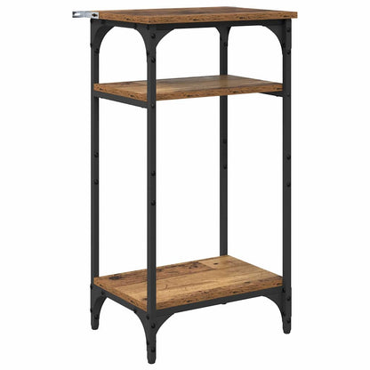 Tavolo laterale Legno vecchio 40 x 30 x 75 cm Legno multistrato