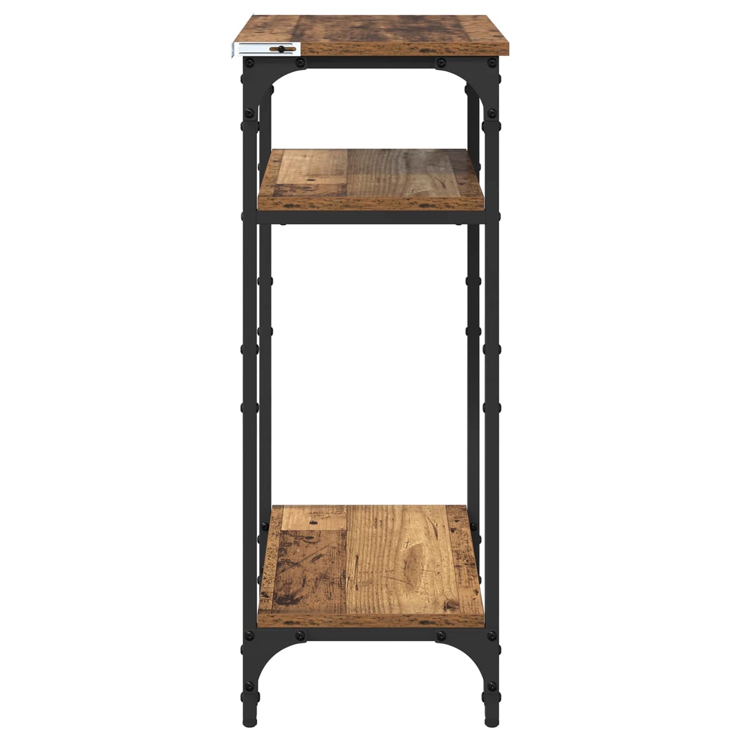 Tavolo laterale Legno vecchio 40 x 30 x 75 cm Legno multistrato | homemem39