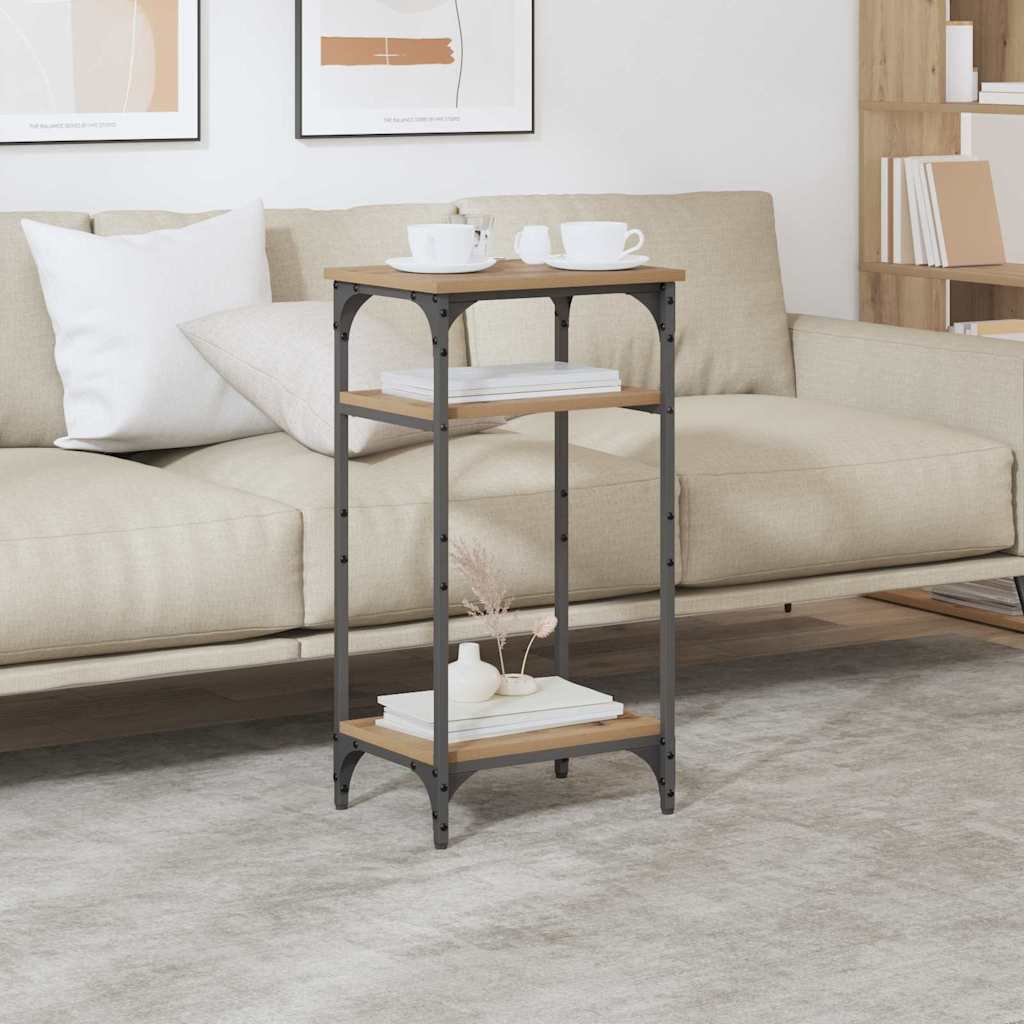 Tavolo laterale Rovere artigianale 40 x 30 x 75 cm