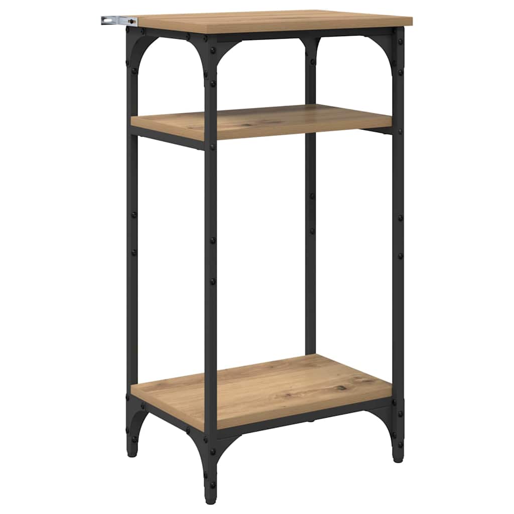 Tavolo laterale Rovere artigianale 40 x 30 x 75 cm