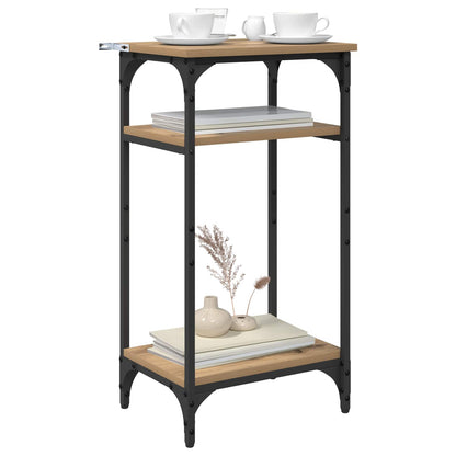 Tavolo laterale Rovere artigianale 40 x 30 x 75 cm | homemem39
