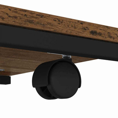 Tavolo laterale con lo scaffale Legno vecchio 50 x 35 x 55.5 cm