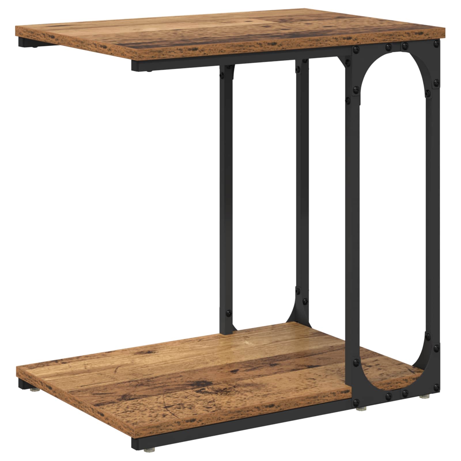 Tavolo laterale Legno vecchio 50 x 35 x 52 cm Legno multistrato | homemem39