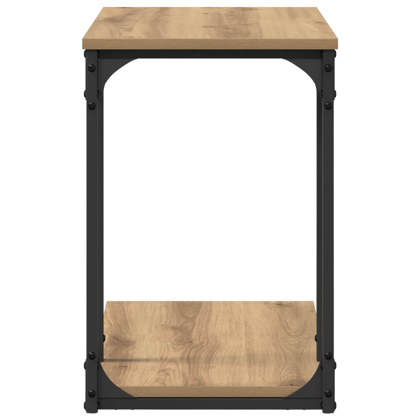 Tavolo laterale Rovere artigianale 50 x 35 x 52 cm | homemem39