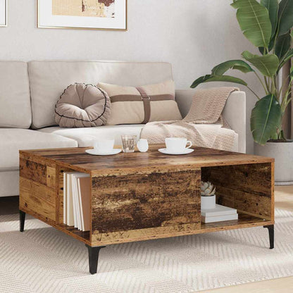 Tavolino da salotto Legno vecchio 80 x 80 x 36,5 cm | homemem39