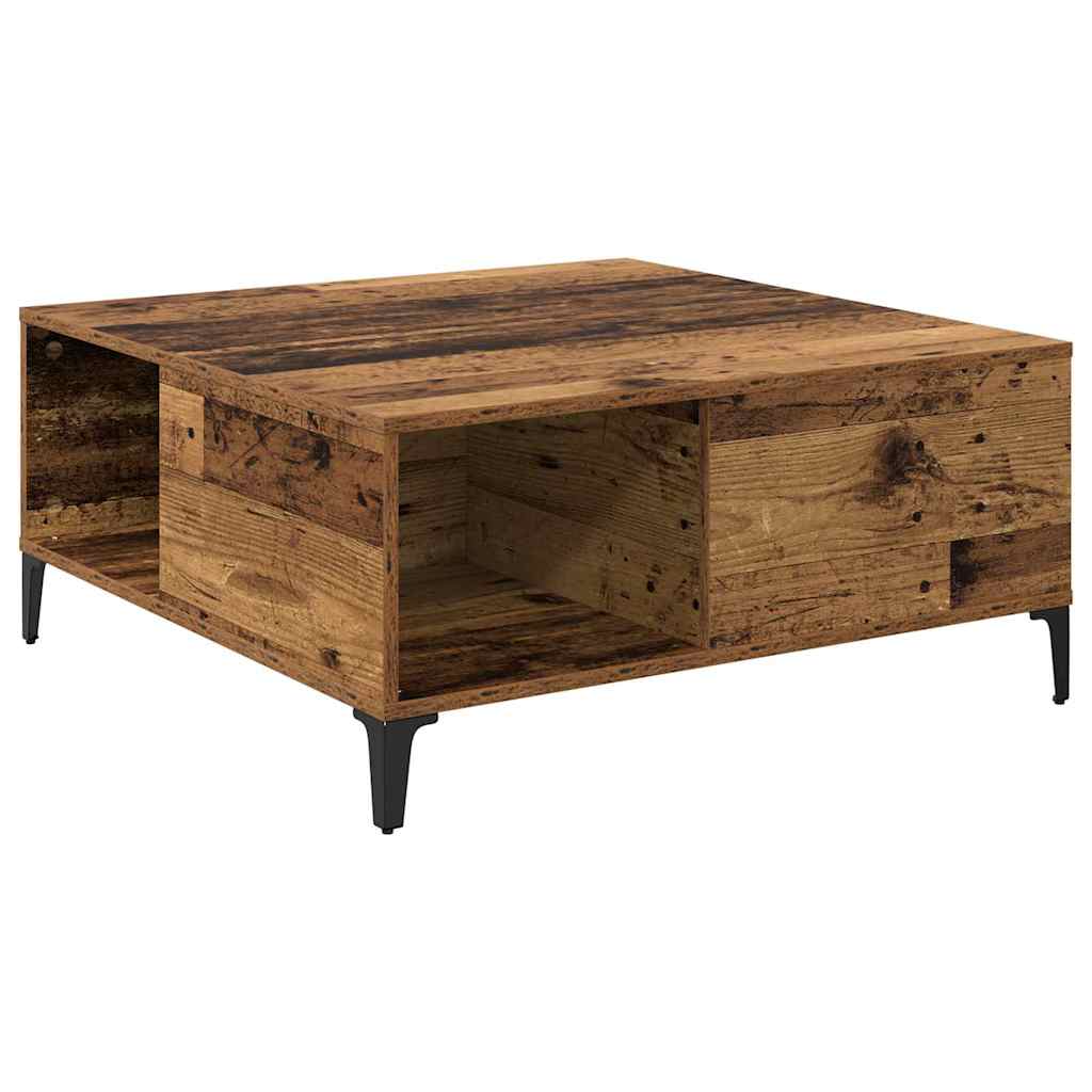 Tavolino da salotto Legno vecchio 80 x 80 x 36,5 cm | homemem39