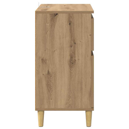 Credenza Rovere artigianale 60 x 35 x 70 cm Legno multistrato