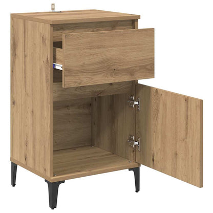 Armadio da Notte Rovere artigianale 40 x 35 x 70 cm | homemem39