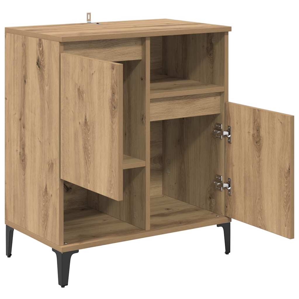 Credenza rovere artigianale 60 x 35 x 70 cm Legno multistrato