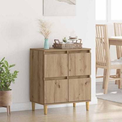 Credenza Rovere artigianale 60 x 35 x 70 cm Legno multistrato