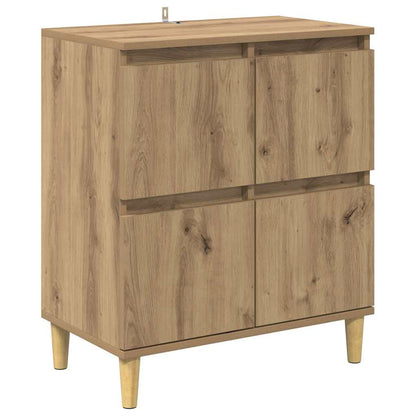 Credenza Rovere artigianale 60 x 35 x 70 cm Legno multistrato
