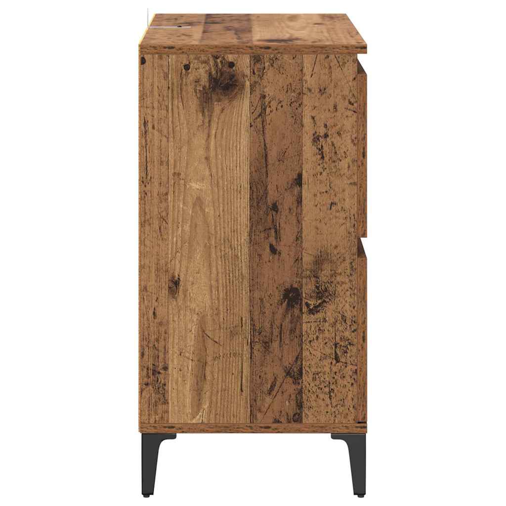Credenza Legno vecchio 60 x 35 x 70 cm