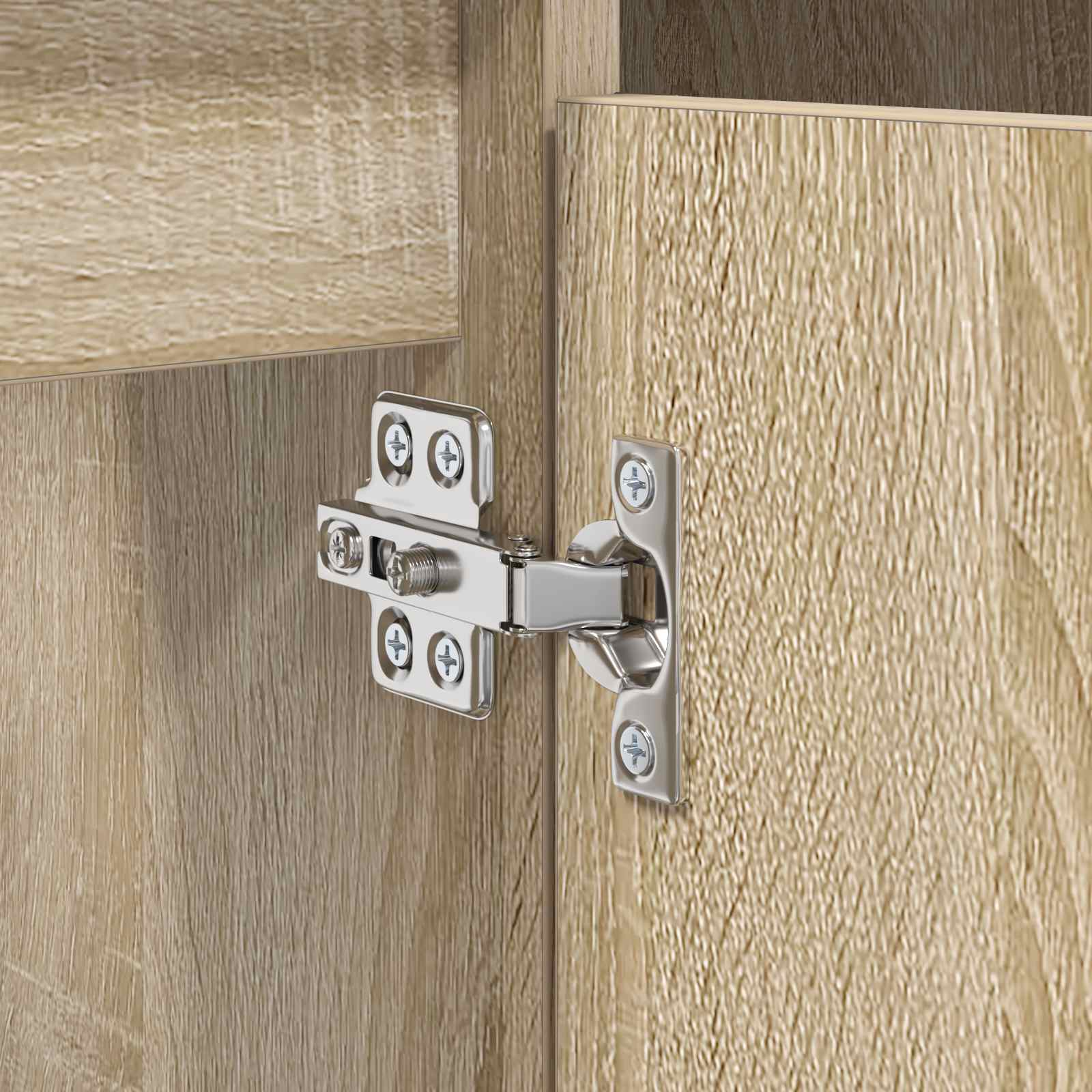 Armadio sottolavello con porta Rovere Sonoma 80 x 33 x 60 cm | homemem39