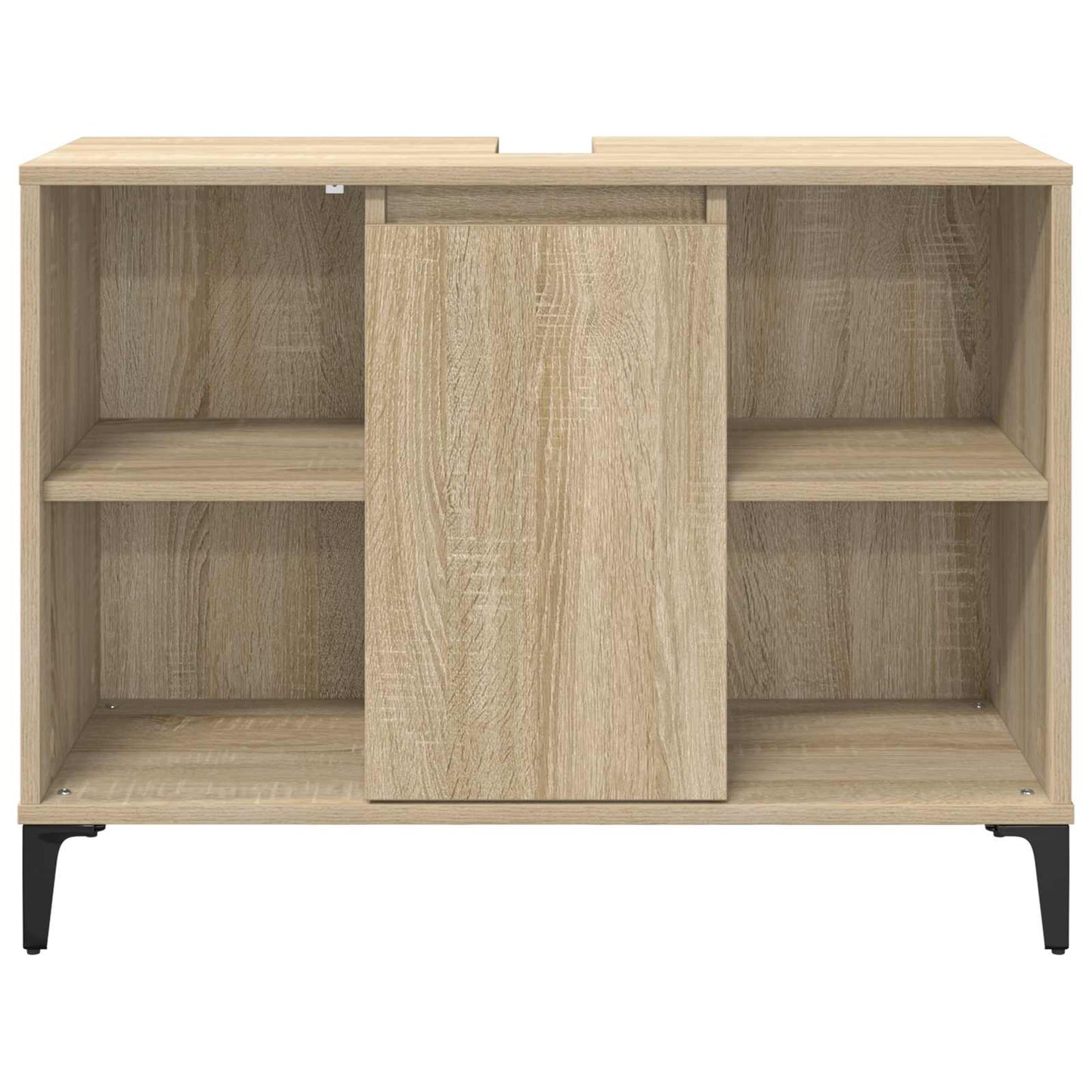 Armadio sottolavello con porta Rovere Sonoma 80 x 33 x 60 cm | homemem39
