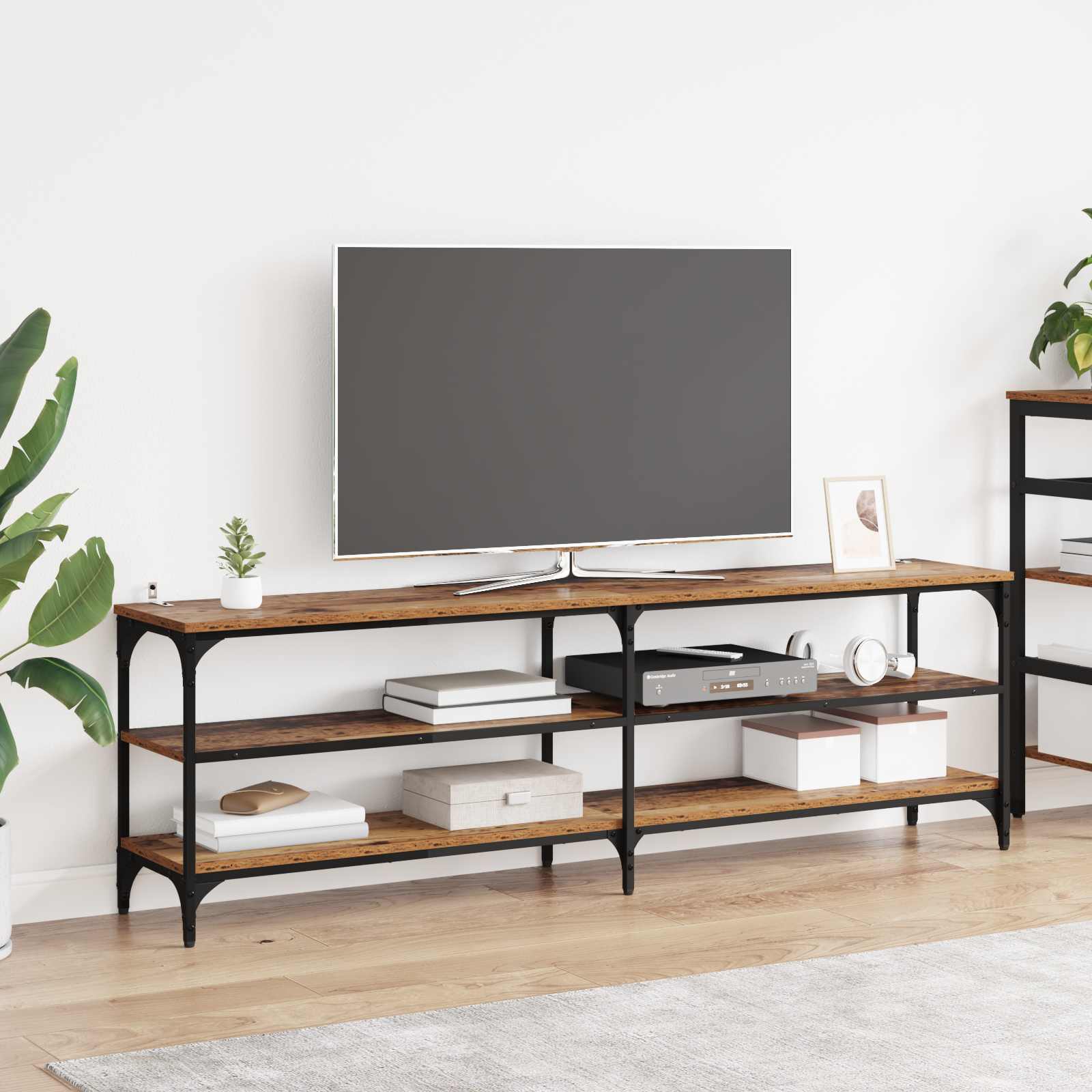Mobile TV Legno vecchio 160 x 30 x 50 cm | homemem39