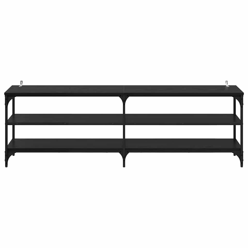 Mobile TV Rovere Nero 160 x 30 x 50 cm