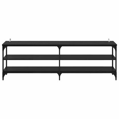 Mobile TV Rovere Nero 160 x 30 x 50 cm