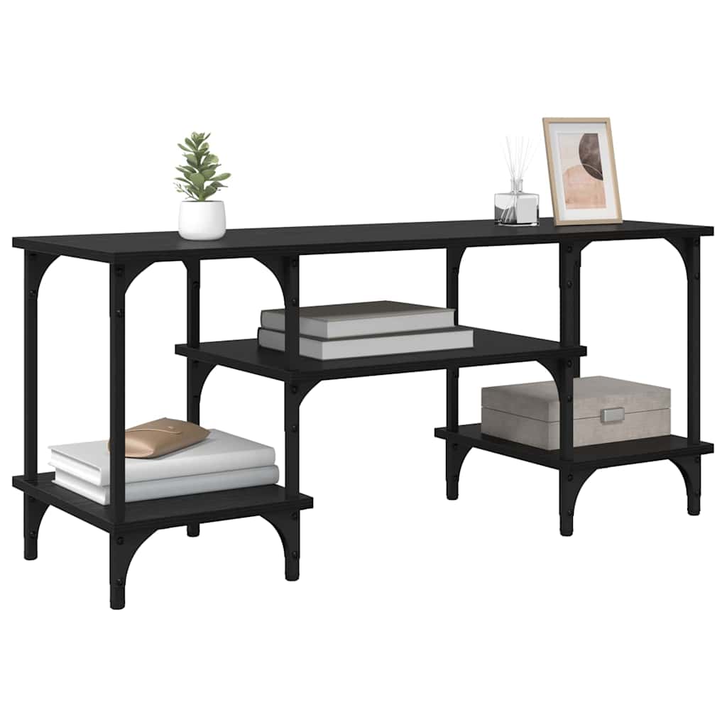 Mobile TV Rovere Nero 102 x 35 x 45,5 cm