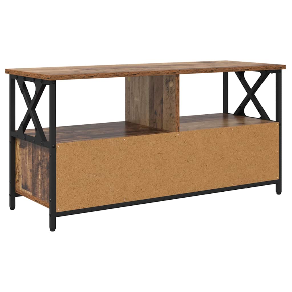 Mobile TV con cassetto Legno vecchio 90 x 33 x 45 cm | homemem39