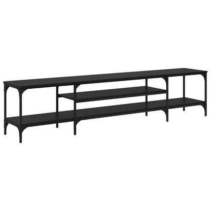 Mobile TV Rovere Nero 201 x 35 x 45 cm