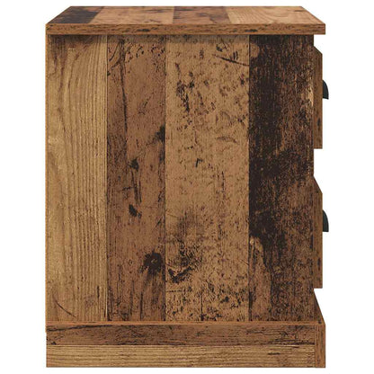 Armadio da Notte con cassetto Legno vecchio 39 x 39 x 47.5 cm