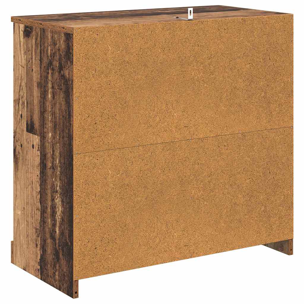 Credenza Legno vecchio 70 x 35,5 x 67,5 cm Legno multistrato