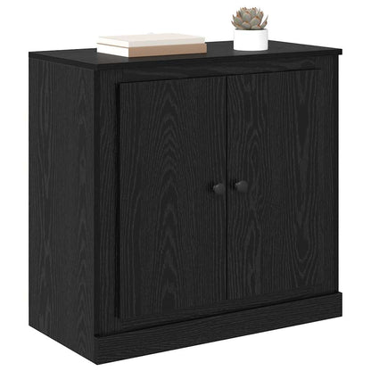 Credenza Rovere Nero 70 x 35,5 x 67,5 cm Legno multistrato