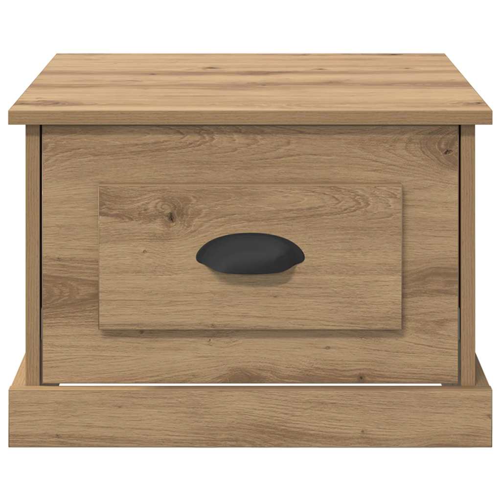 Tavolino da salotto Rovere artigianale 50 x 50 x 35 cm | homemem39